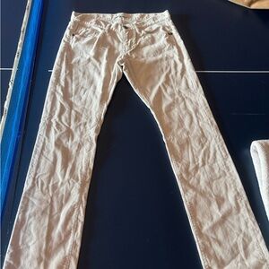 Beige/Cream Corduroy Pants